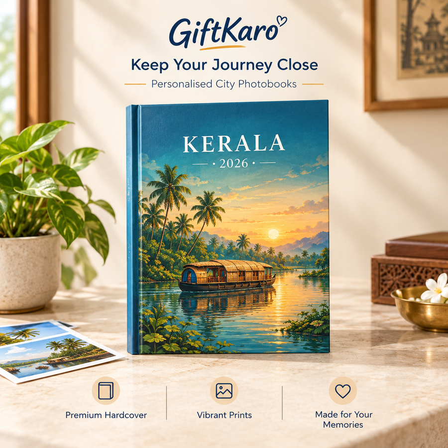 Kerala 2026 personalised hardcover photobook